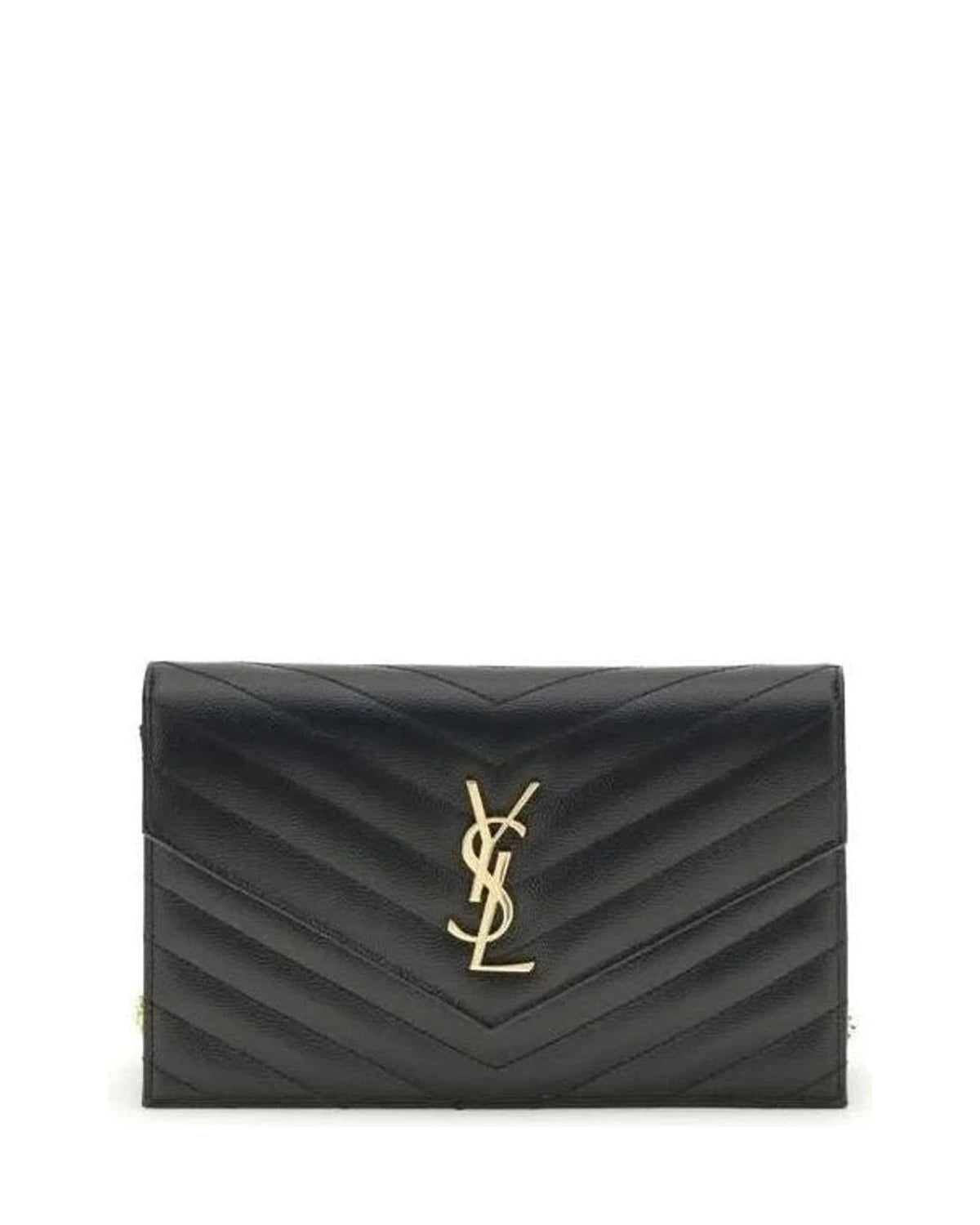 Saint Laurent Black Calf Leather Bos Taurus Shoulder Bag Glam Steals