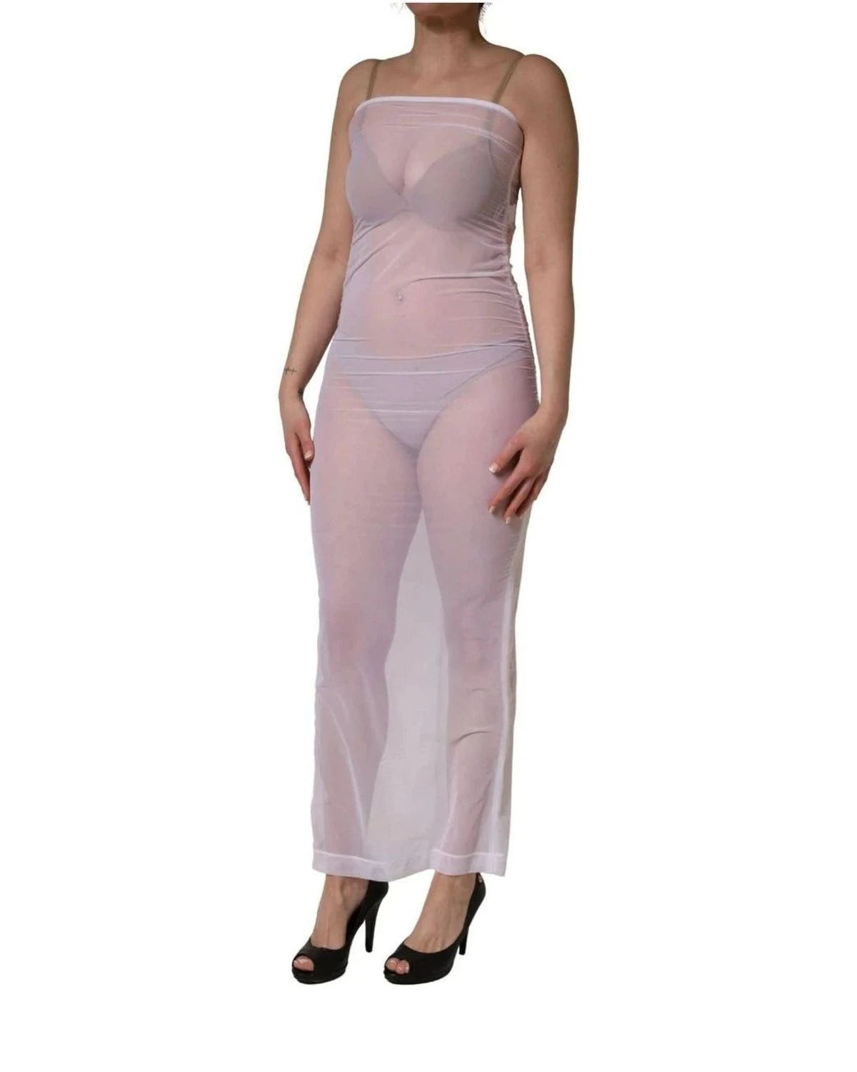 Dolce & Gabbana Dresse in white, Nylon — view 3
