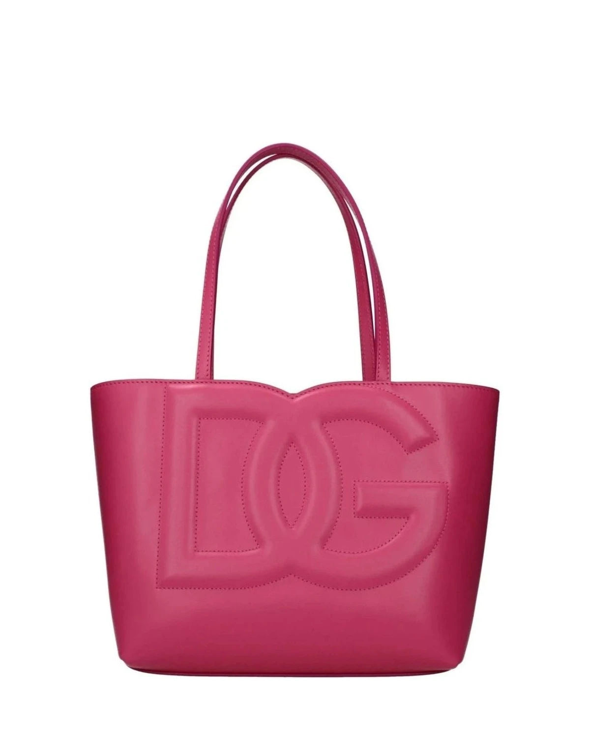Dolce & Gabbana Pink Leather Handbag Glam Steals
