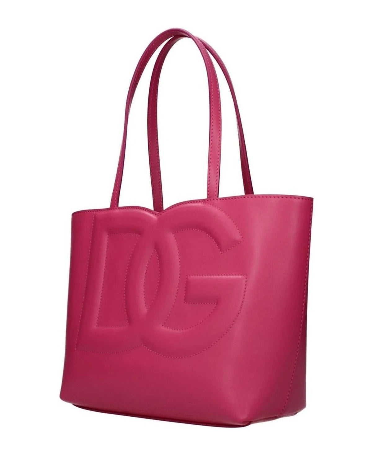 Dolce & Gabbana Pink Leather Handbag Glam Steals