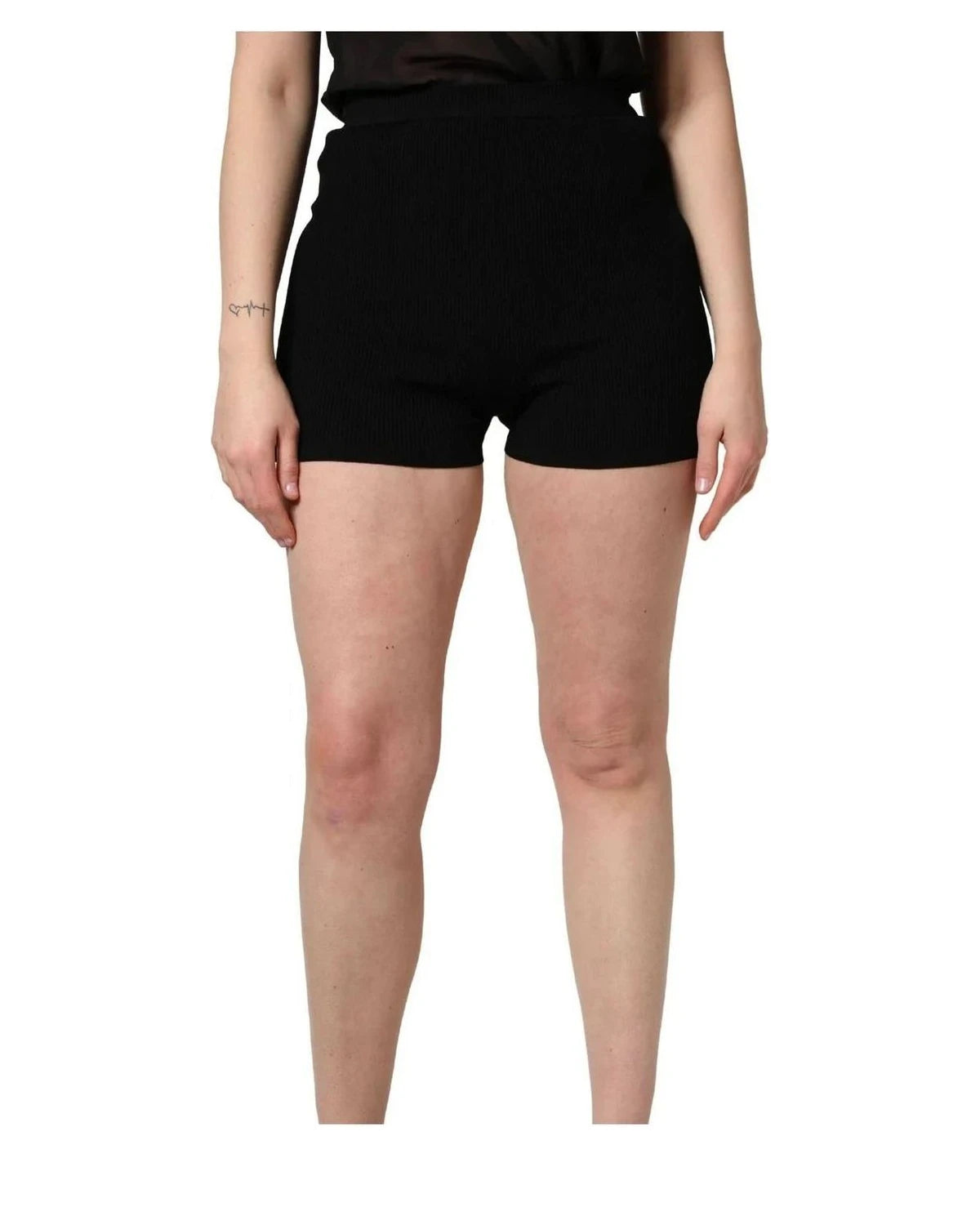 Dolce & Gabbana Short Trouser in black, Viscose
