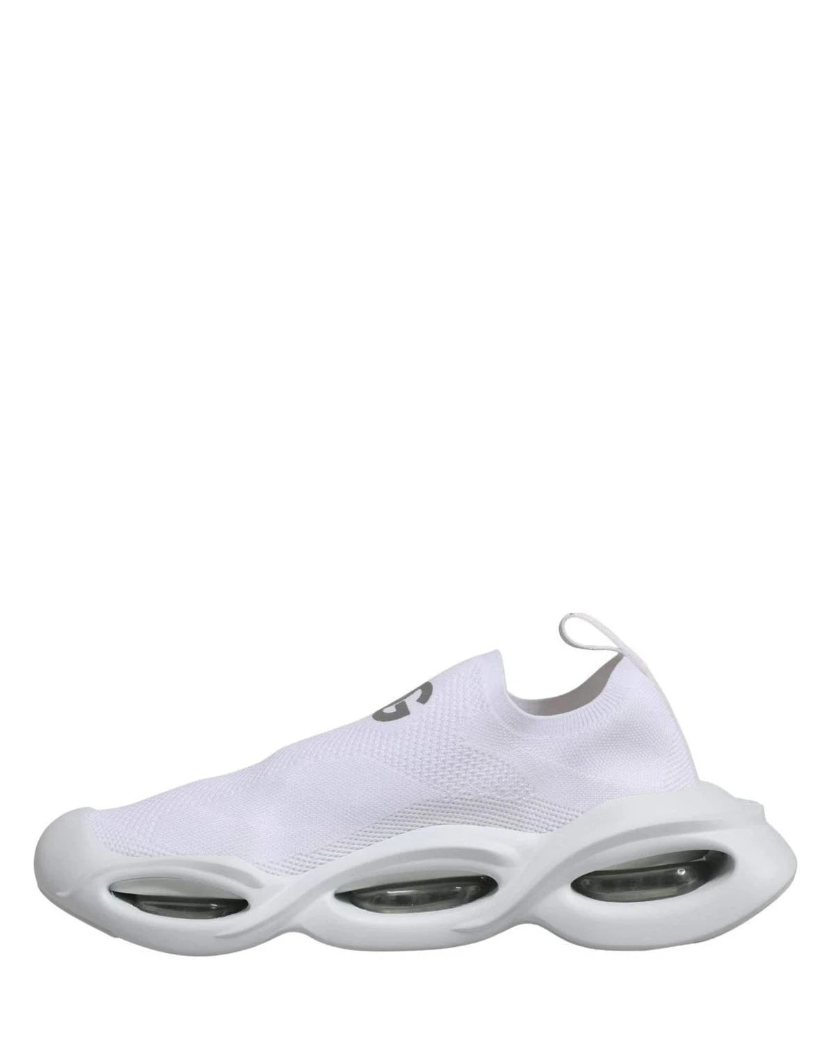 Dolce & Gabbana White Slip On Wave Low Top Sneakers Shoes Glam Steals