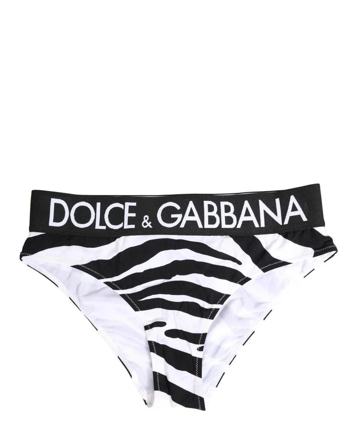 Dolce & Gabbana Cheeky Pantie in black, Elastane