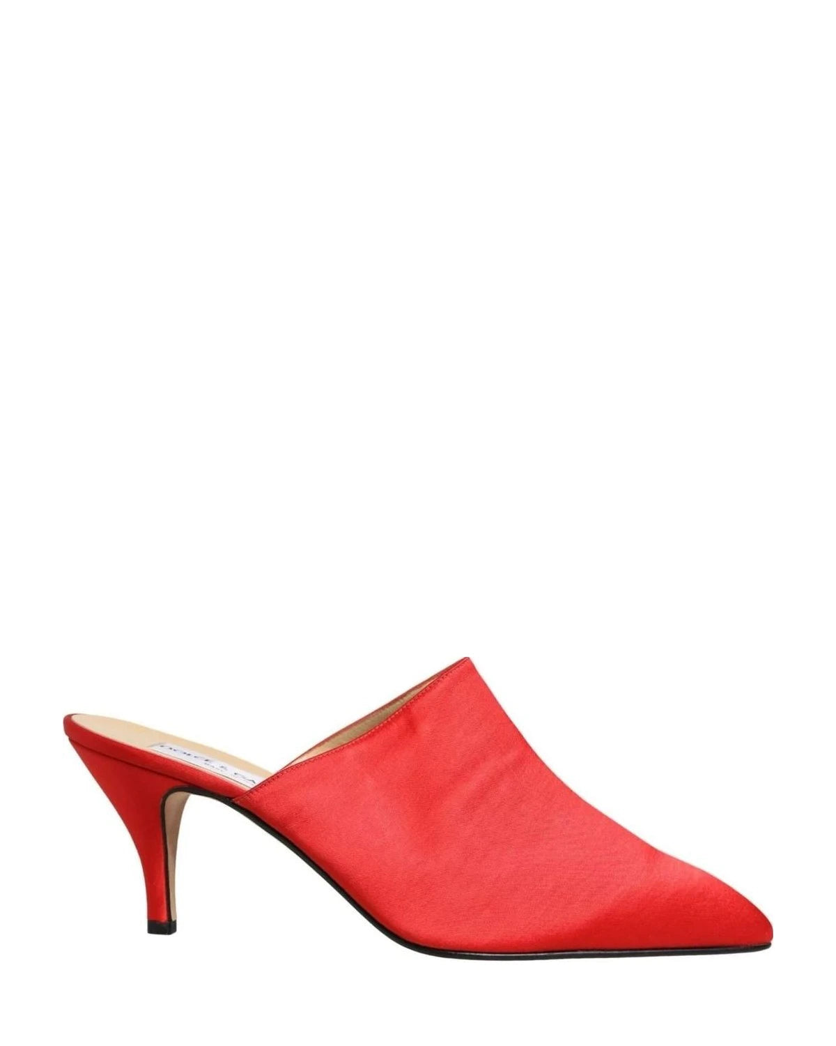 Dolce & Gabbana Red Suede Heel Mule Shoes Glam Steals