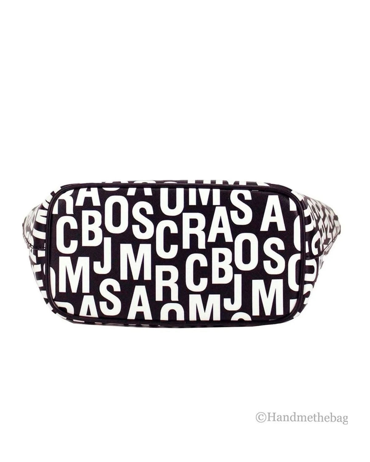 Marc Jacobs Black Leather Small Tote Crossbody Bag Glam Steals