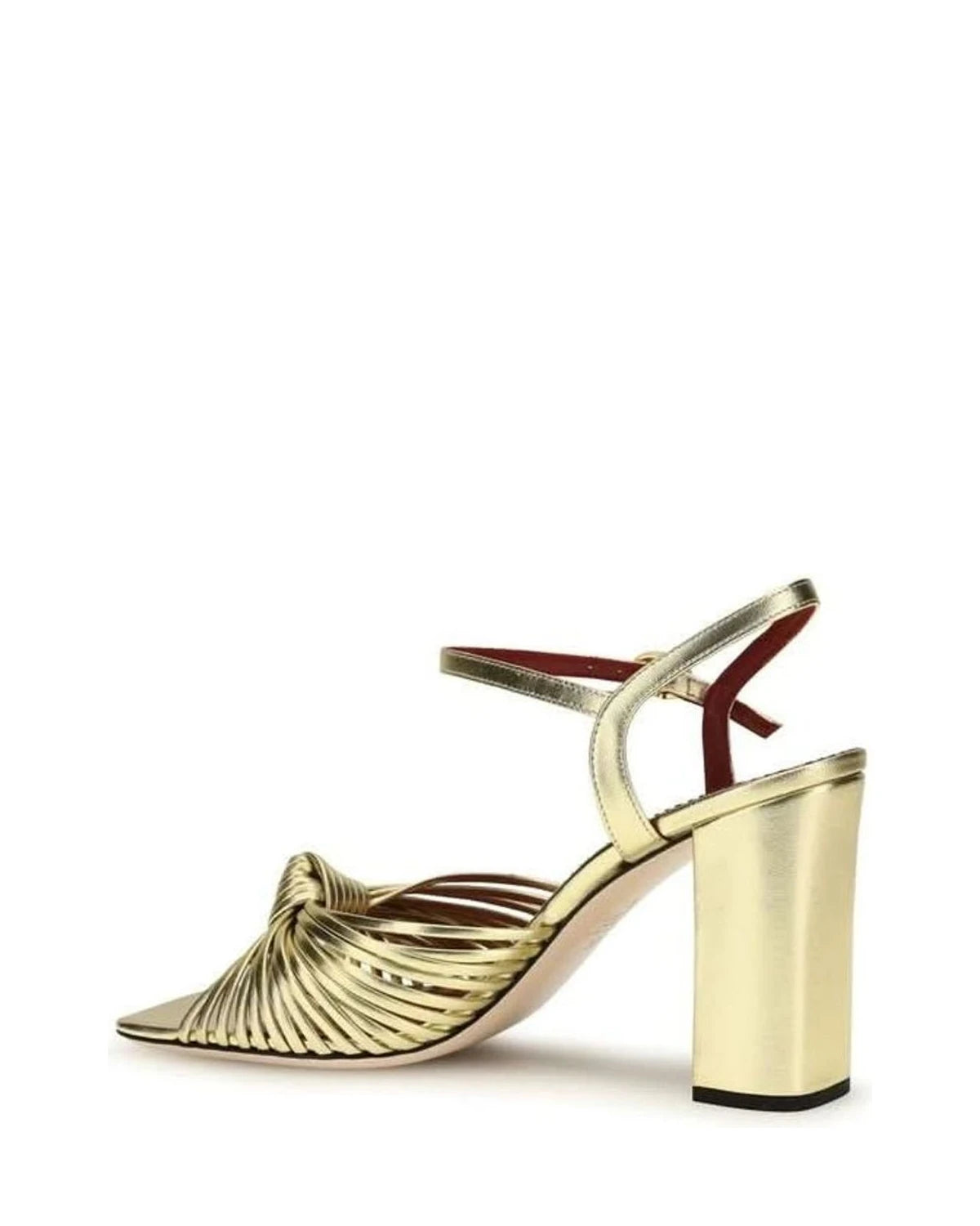 Valentino Garavani Gold Platform Sandals Glam Steals