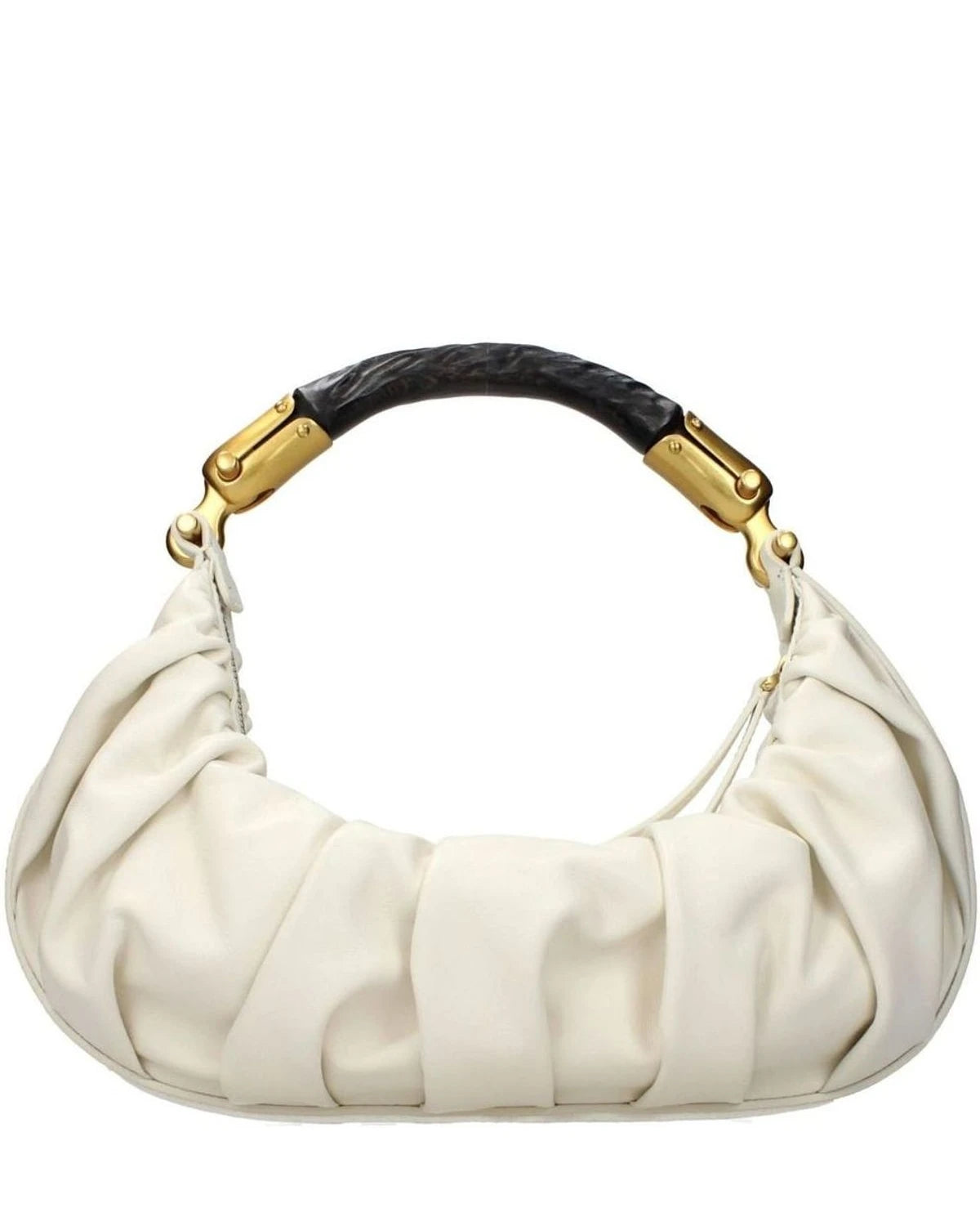 Balmain Beige Leather Handbag Glam Steals