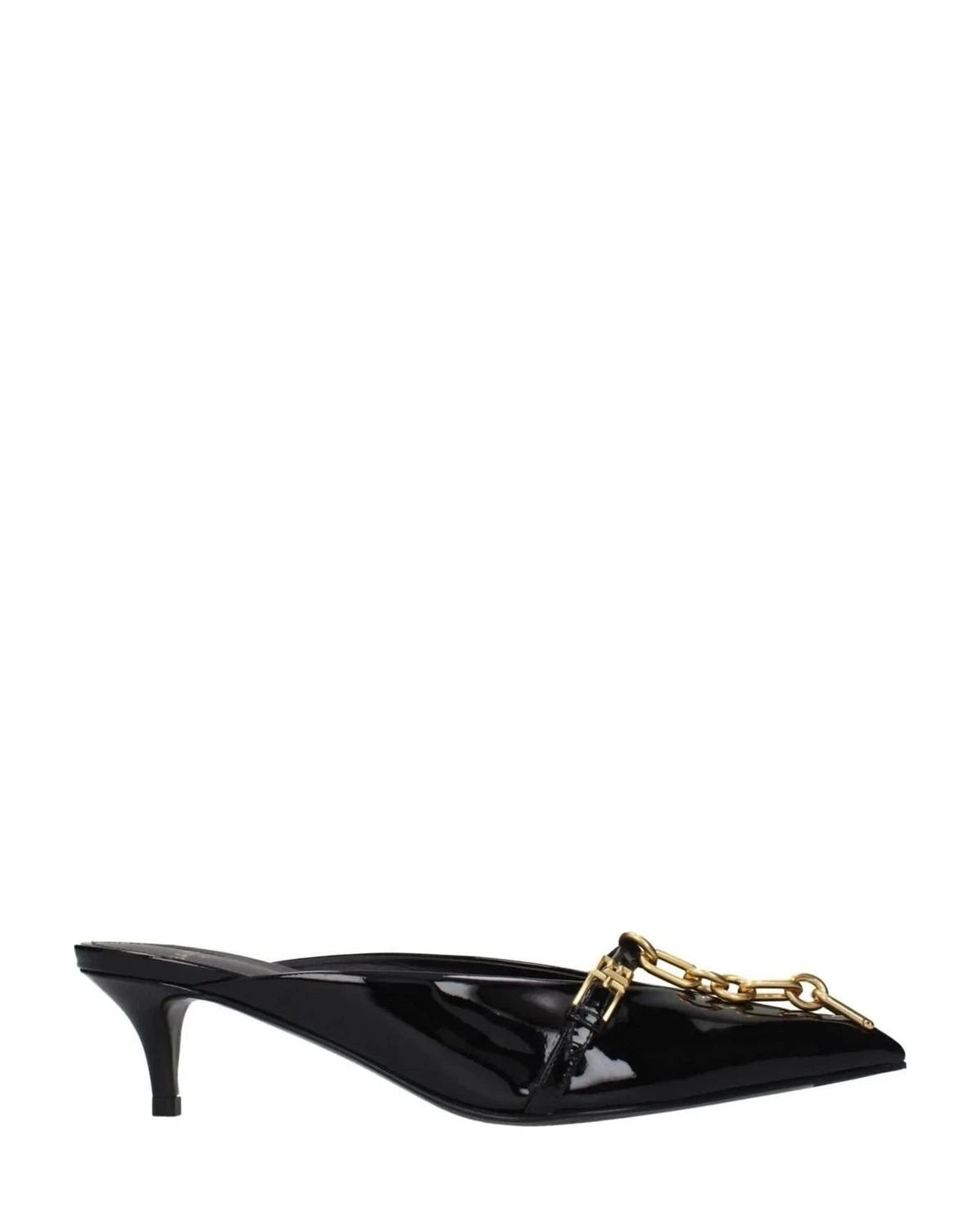 Balmain Black Leather Platform Sandals Glam Steals