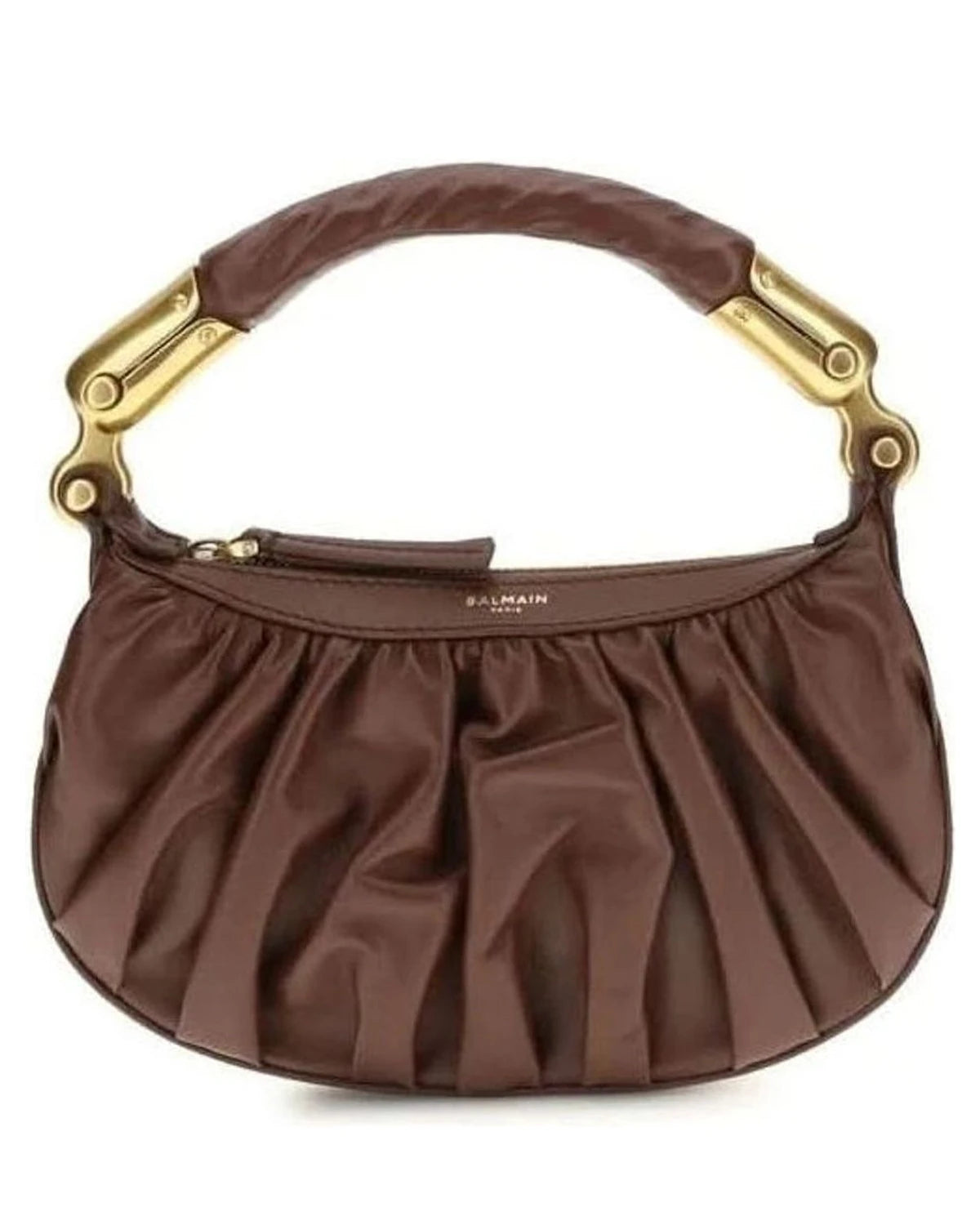 Balmain Brown Shoulder Bag Glam Steals