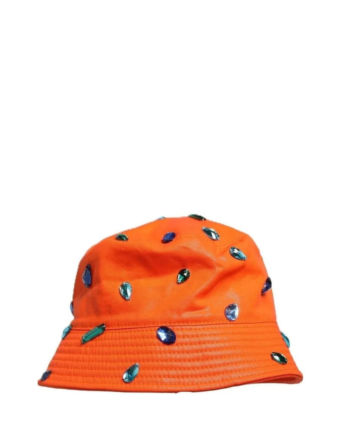 Dolce & Gabbana Bucket Hat in orange, Cotton — view 3