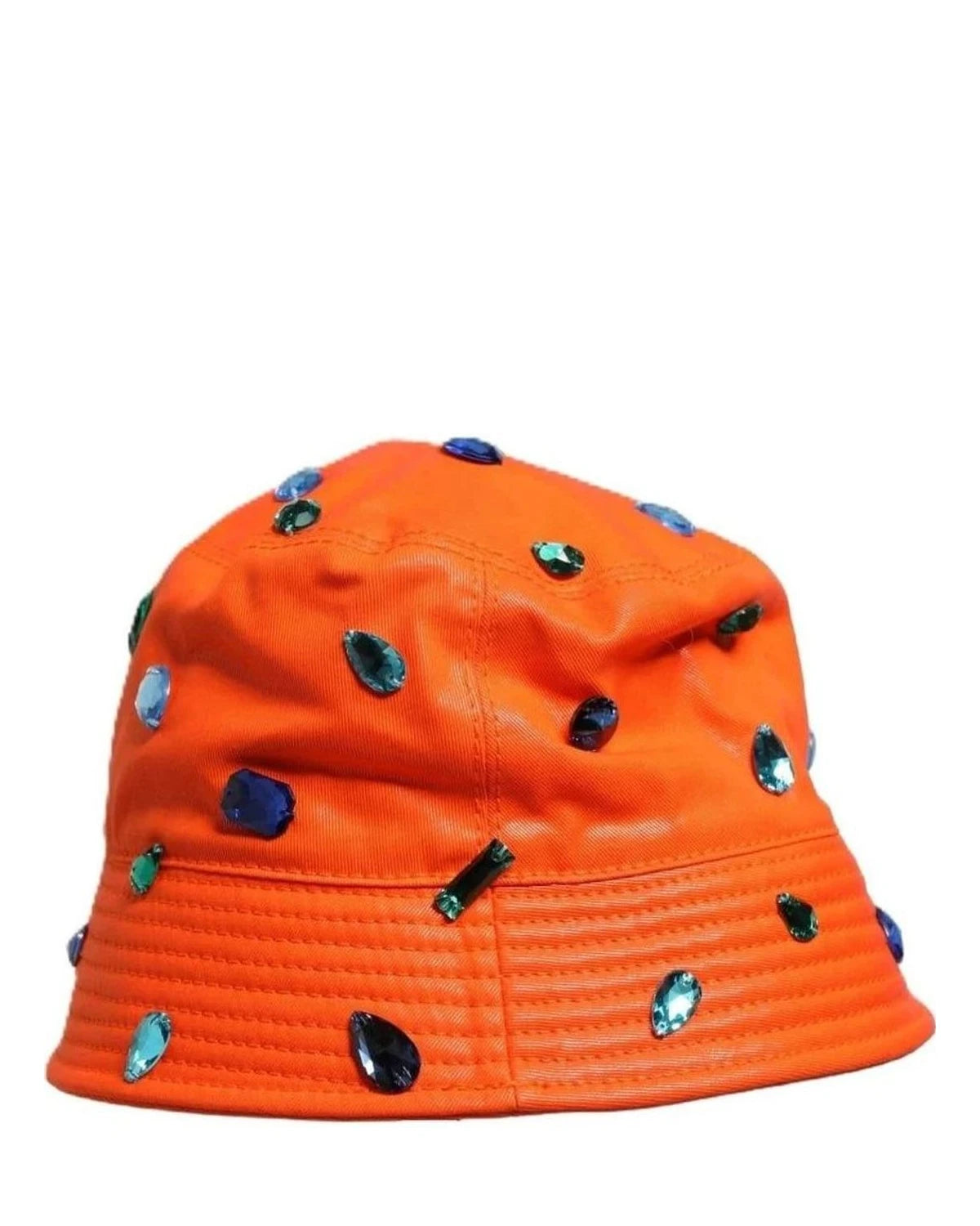 Dolce & Gabbana Bucket Hat in orange, Cotton — view 4