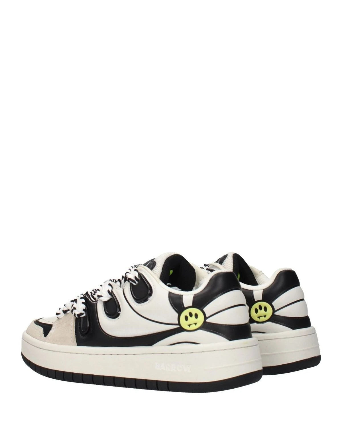 Barrow Beige Leather Sneakers Glam Steals