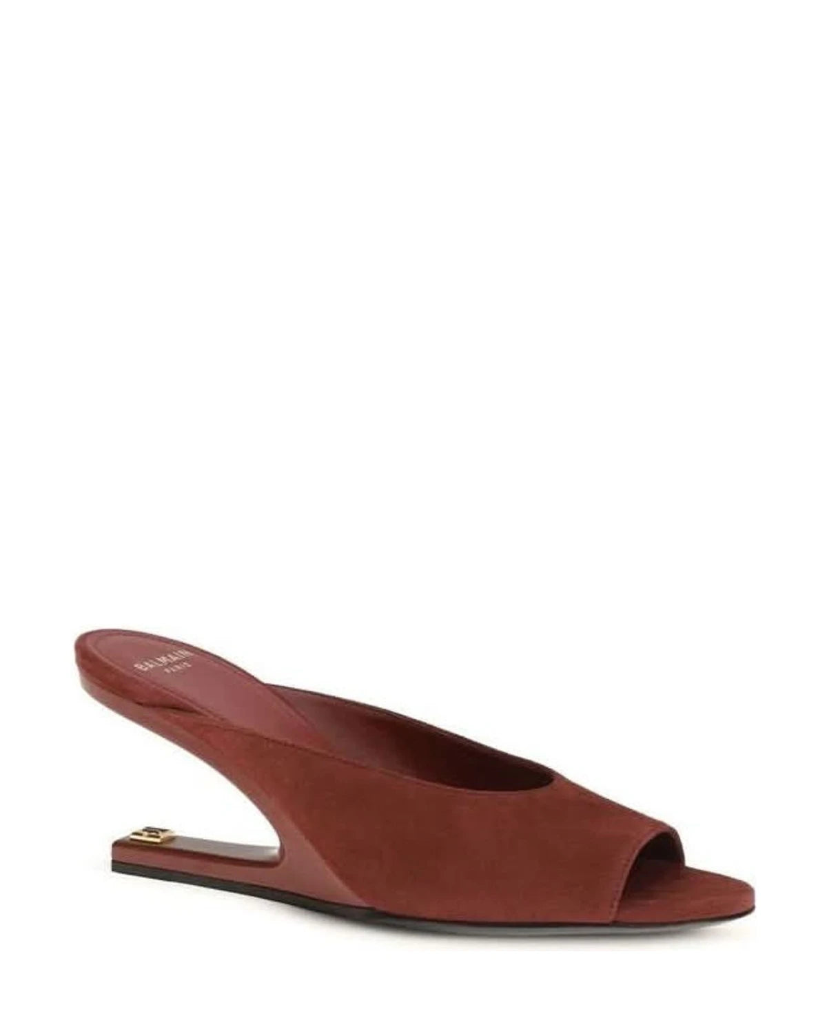 Balmain Bordeaux Mules Glam Steals