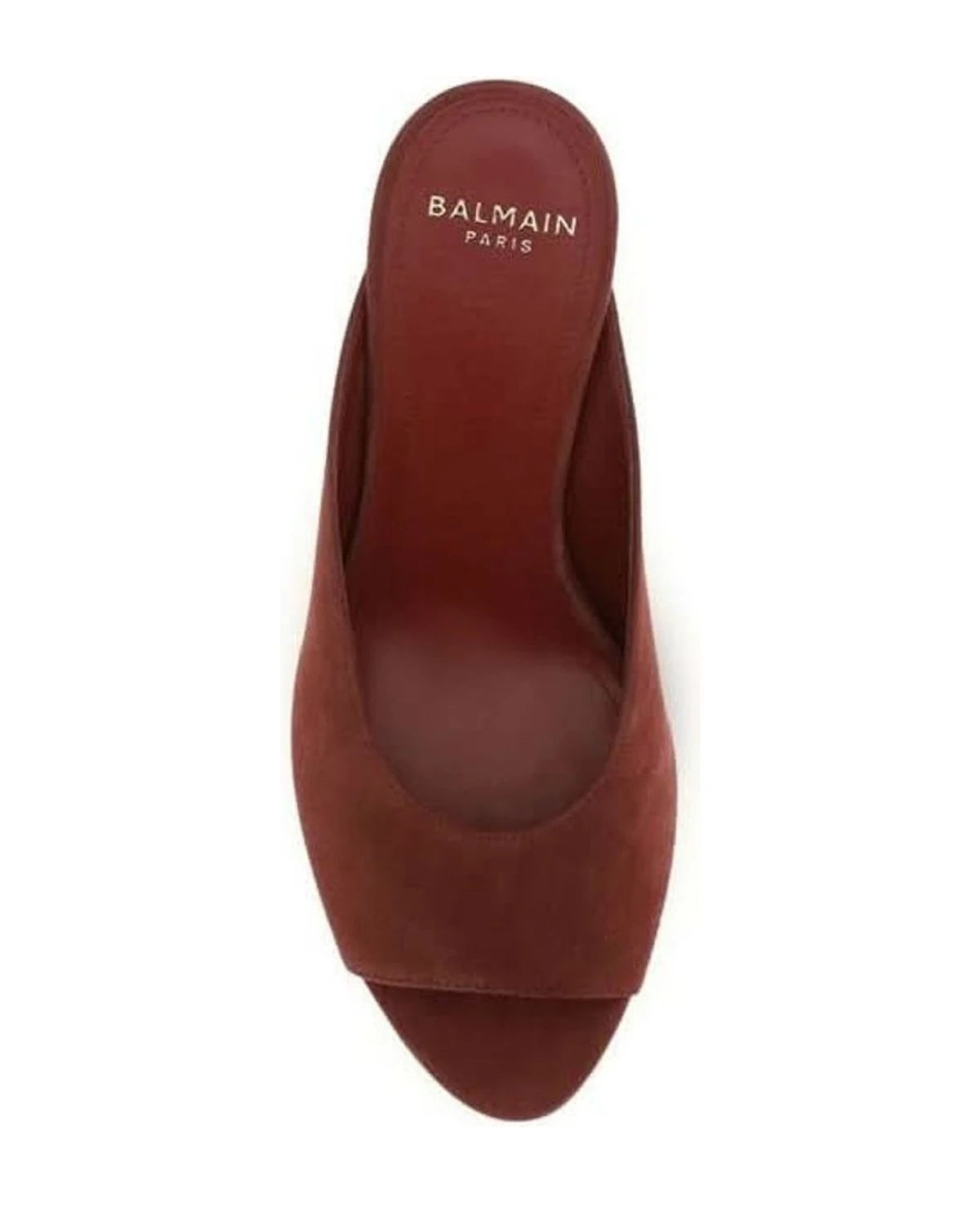 Balmain Bordeaux Mules Glam Steals