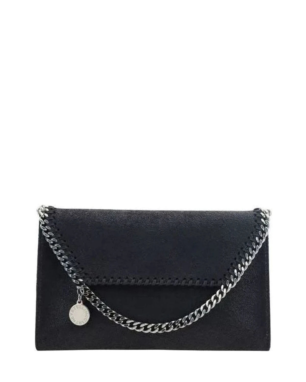 Stella Mccartney Black Polyester Shoulder Bag Glam Steals
