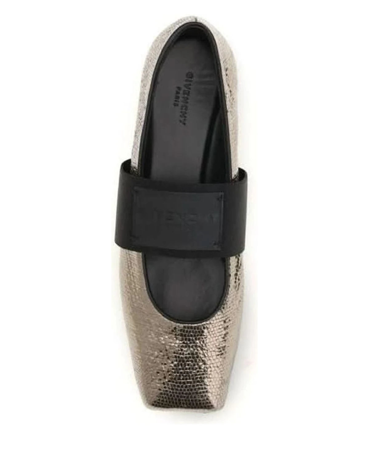 Givenchy Gold Ballet Flats