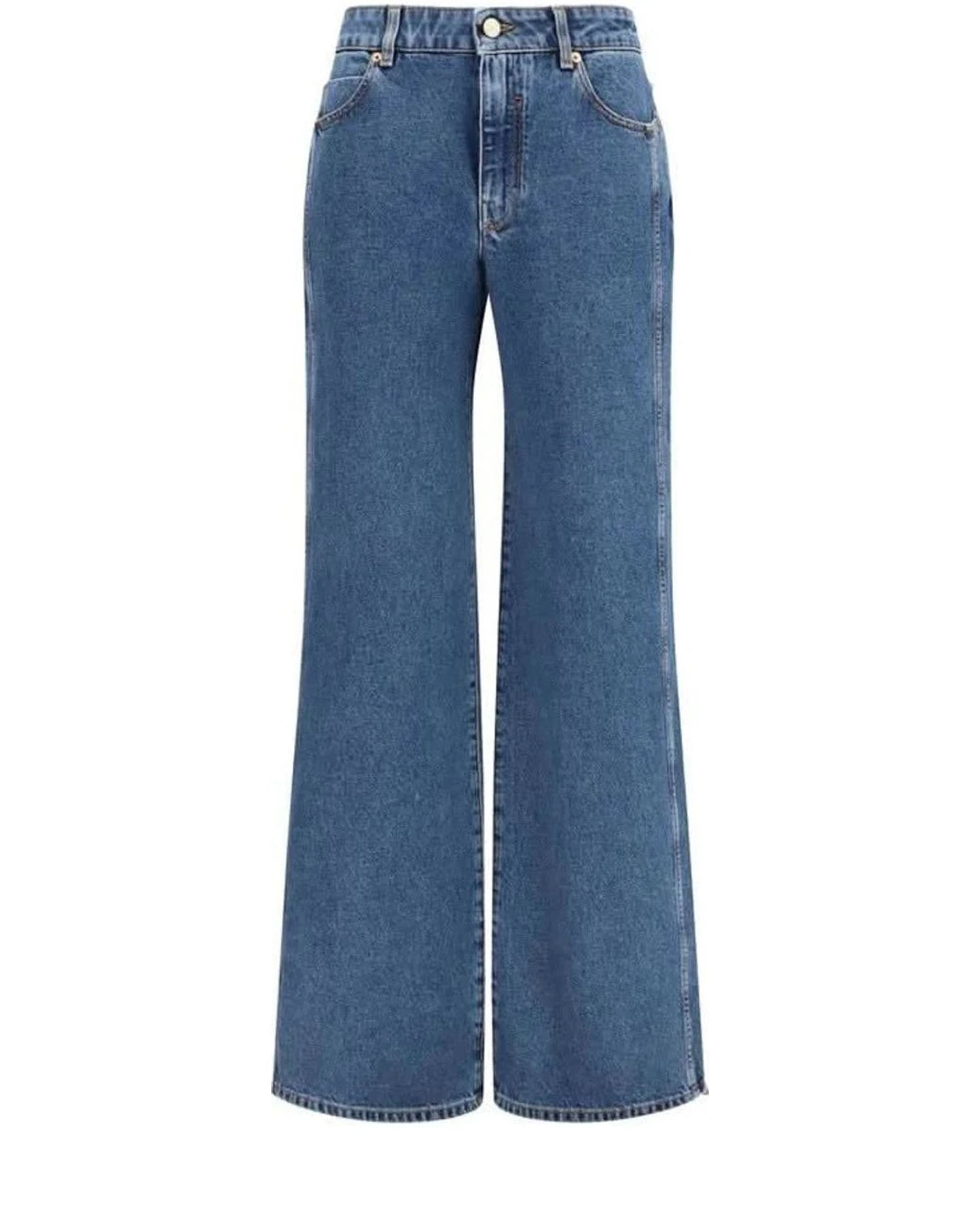 Balmain Jean in blue, Cotton