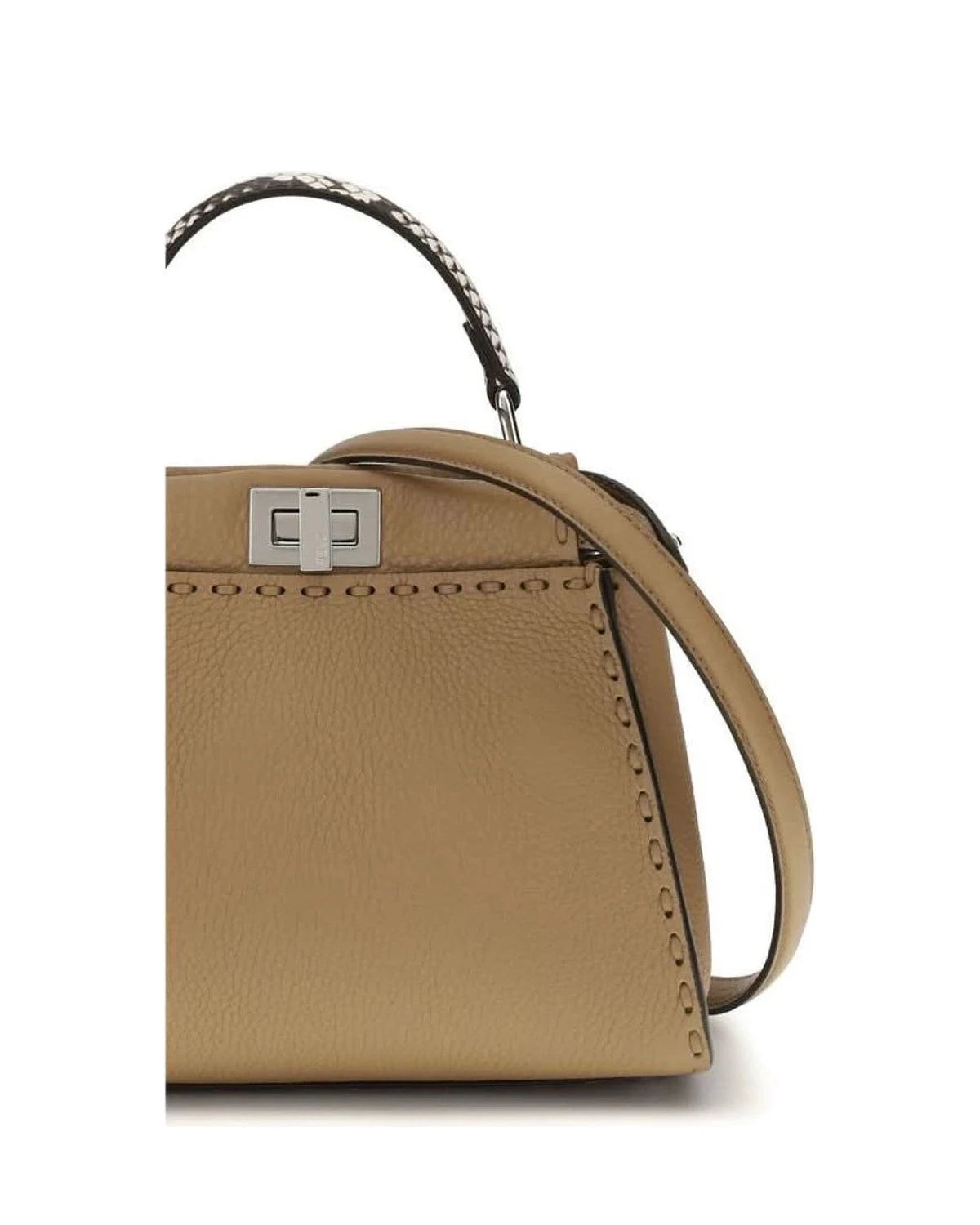 Fendi Beige Shoulder Bag