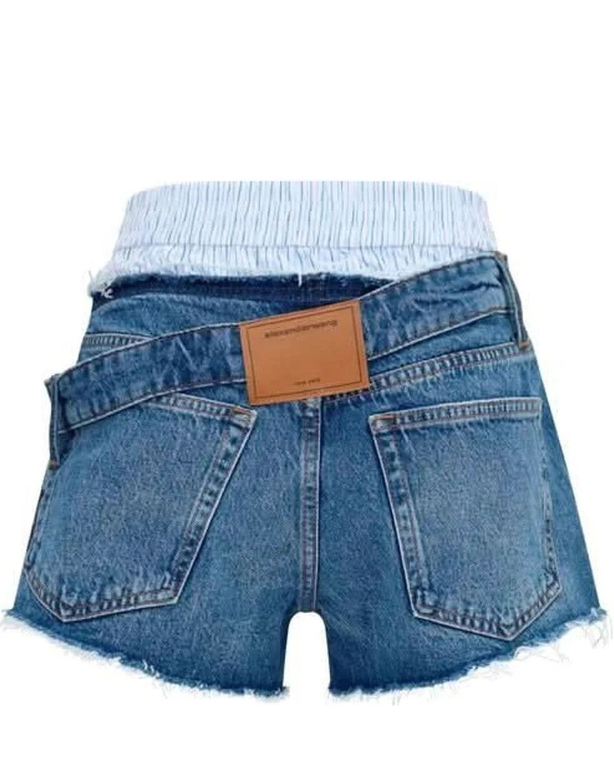 Alexander Wang Denim Short in blue, Cotton โ view 2