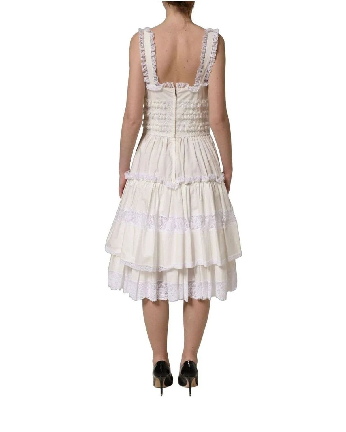 Dolce & Gabbana Dresse in white, Cotton