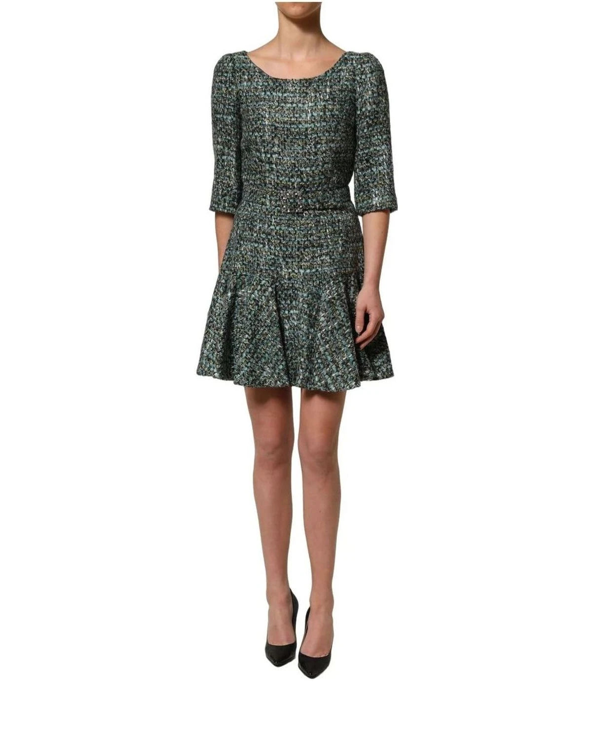 Dolce & Gabbana Dresse in multicolor, Silk — view 4