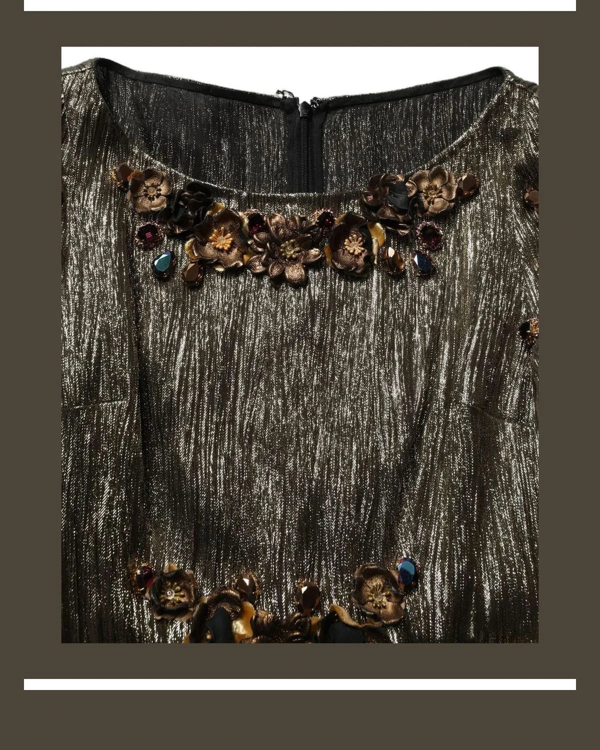 Dolce & Gabbana Dresse in gold, Silk