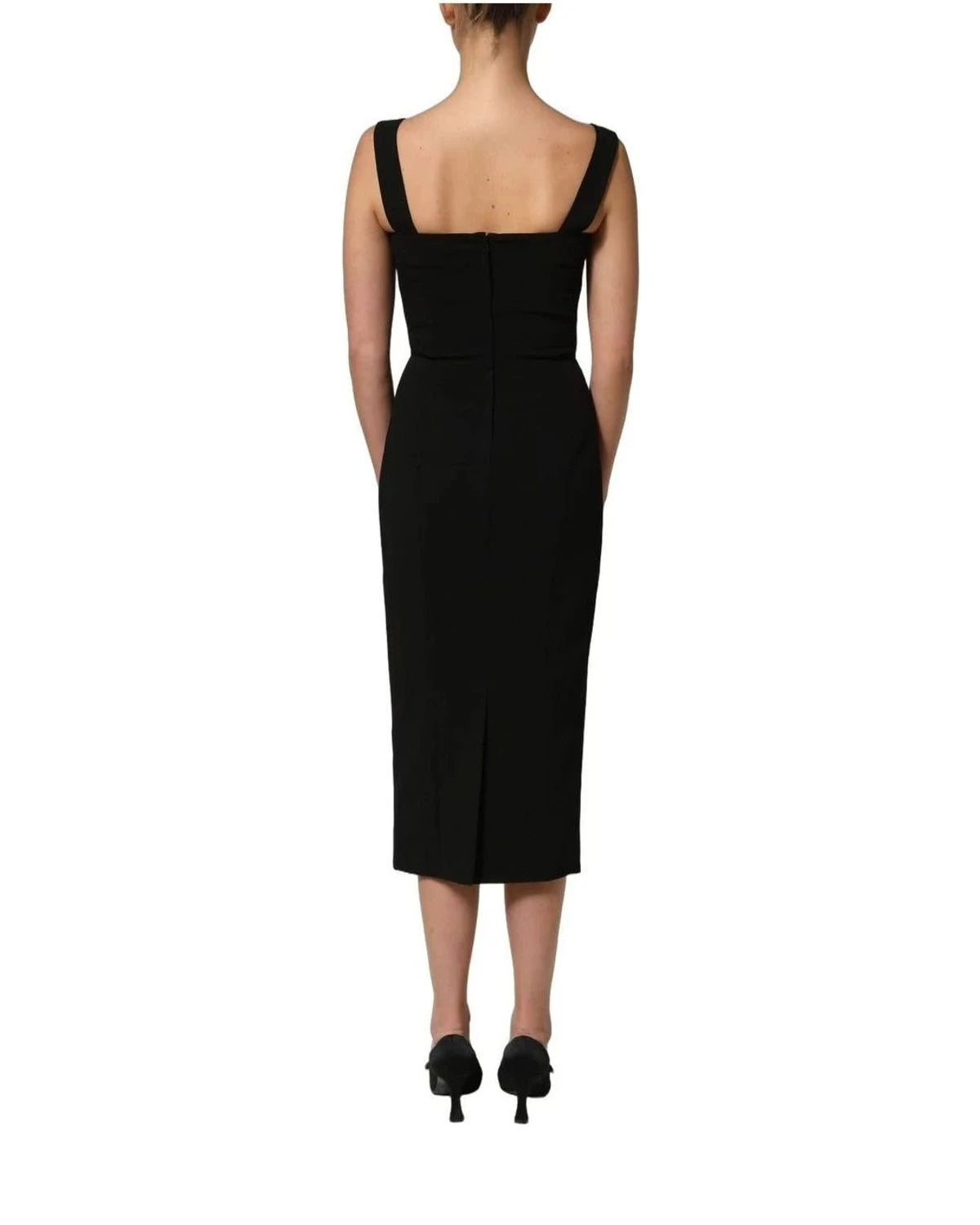 Dolce & Gabbana Dresse in black, Polyester — view 5