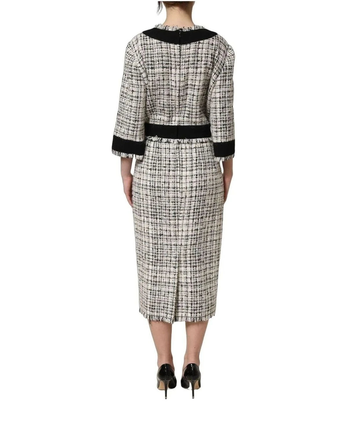 Dolce & Gabbana Dresse in white, Cotton — view 5