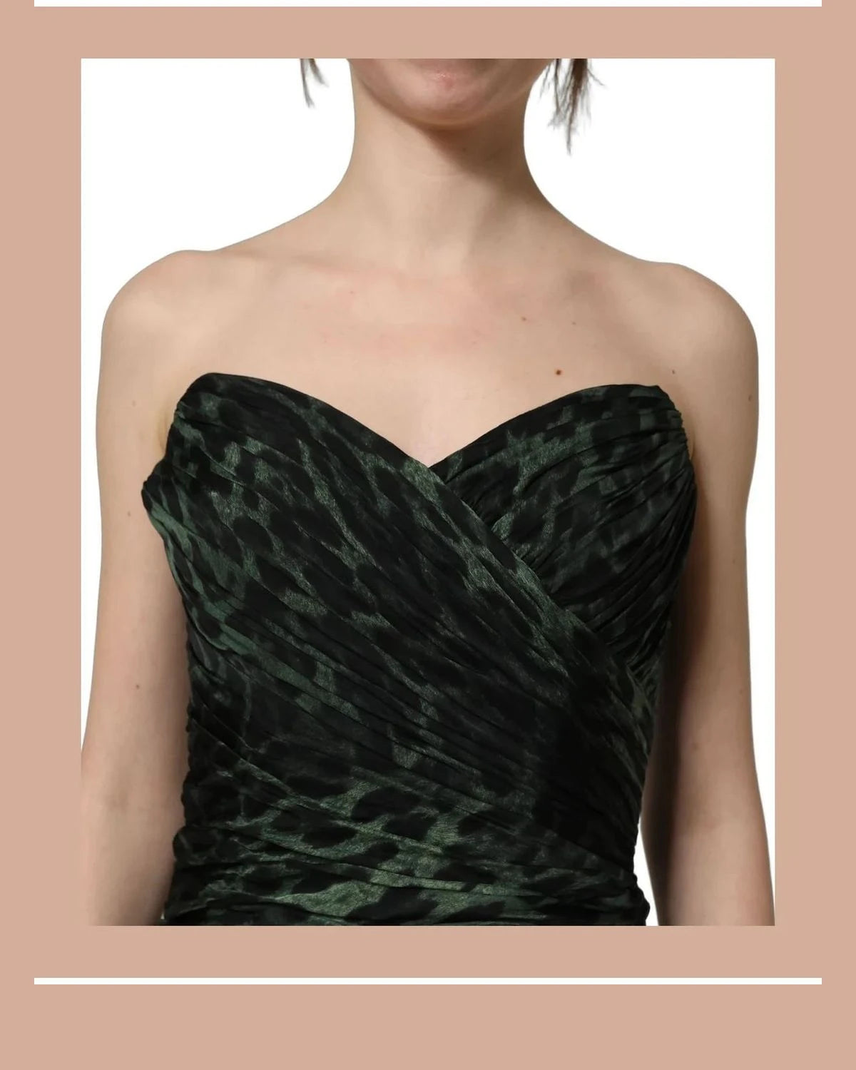Dolce & Gabbana Dresse in green, Silk — view 6