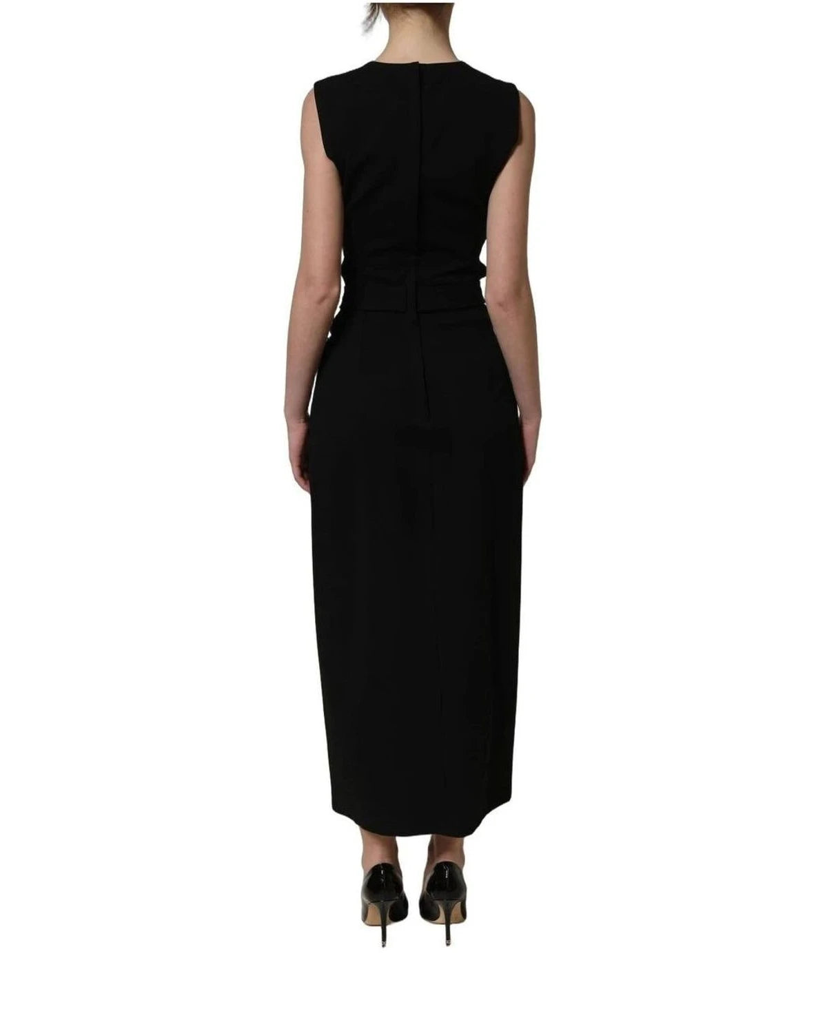 Dolce & Gabbana Dresse in black, Viscose — view 6