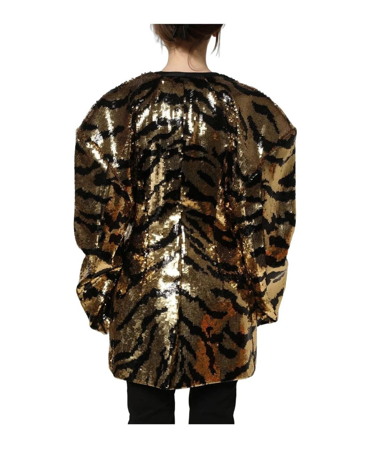 Dolce & Gabbana Blazer in gold, Polyester — view 4