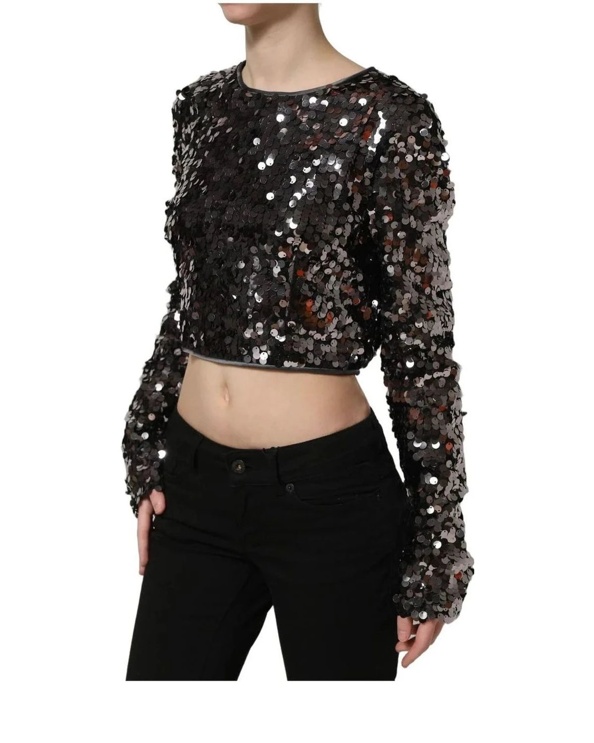 Dolce & Gabbana Blouse in black, Silk — view 5
