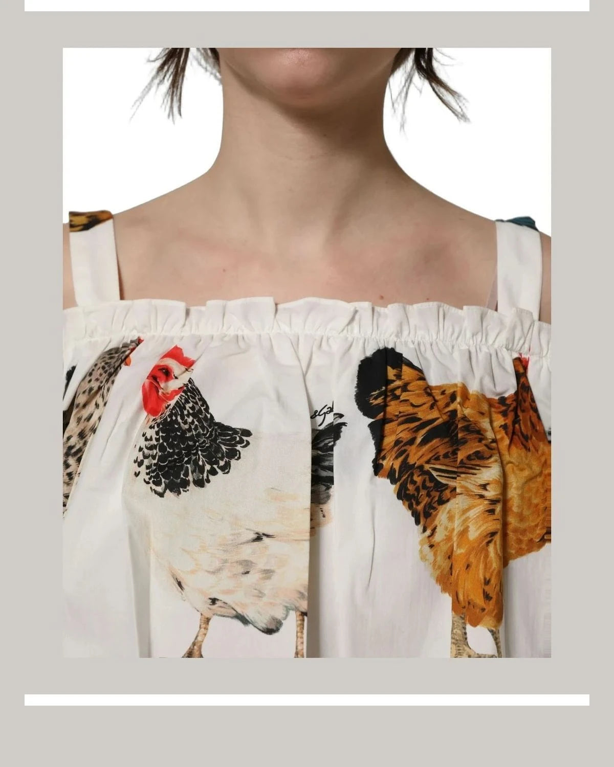 Dolce & Gabbana Blouse in white, Cotton