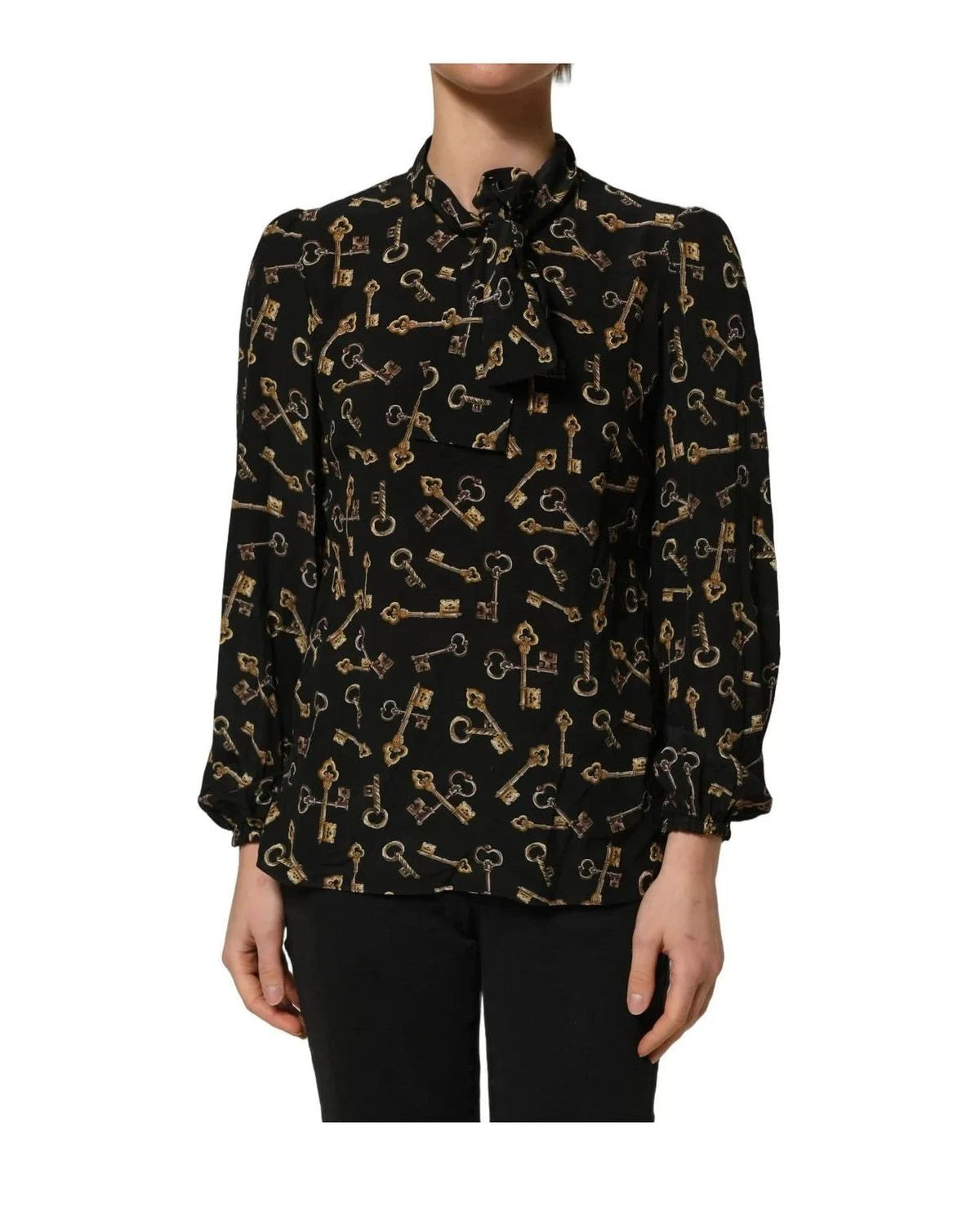 Dolce & Gabbana Blouse in black, Silk — view 2