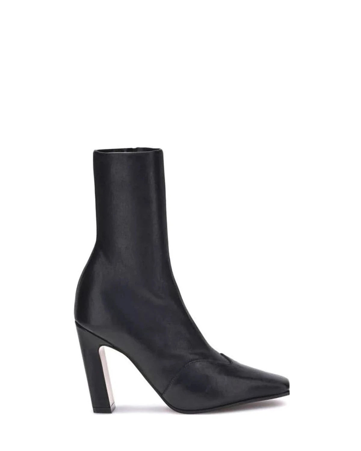 Khaite Black Ankle Boots