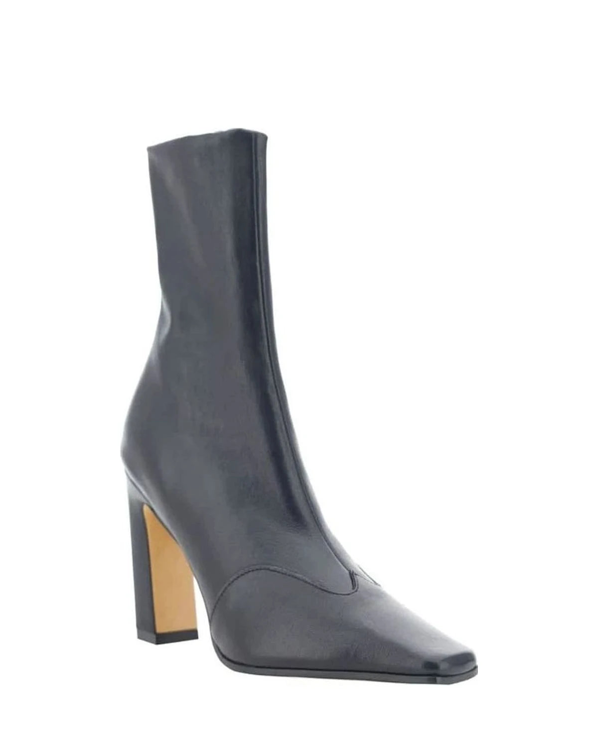 Khaite Black Ankle Boots