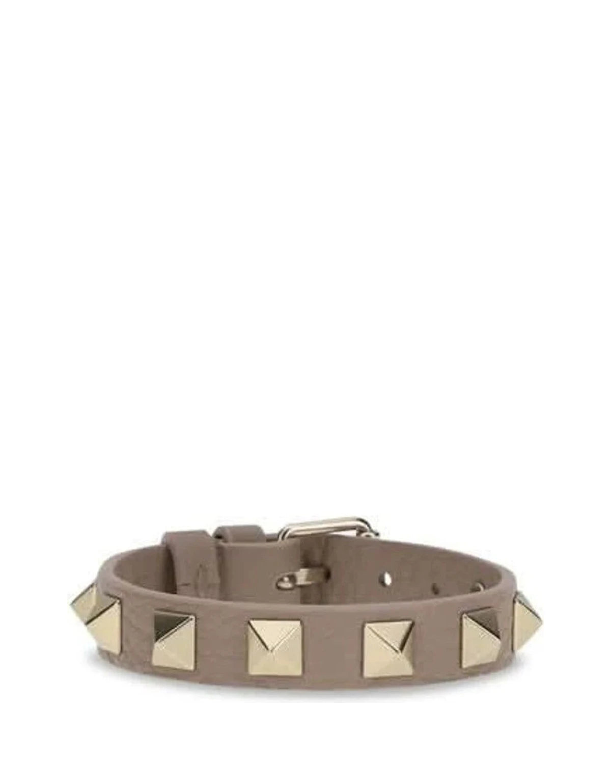 Valentino Garavani Bracelet in gray, Calf Leather