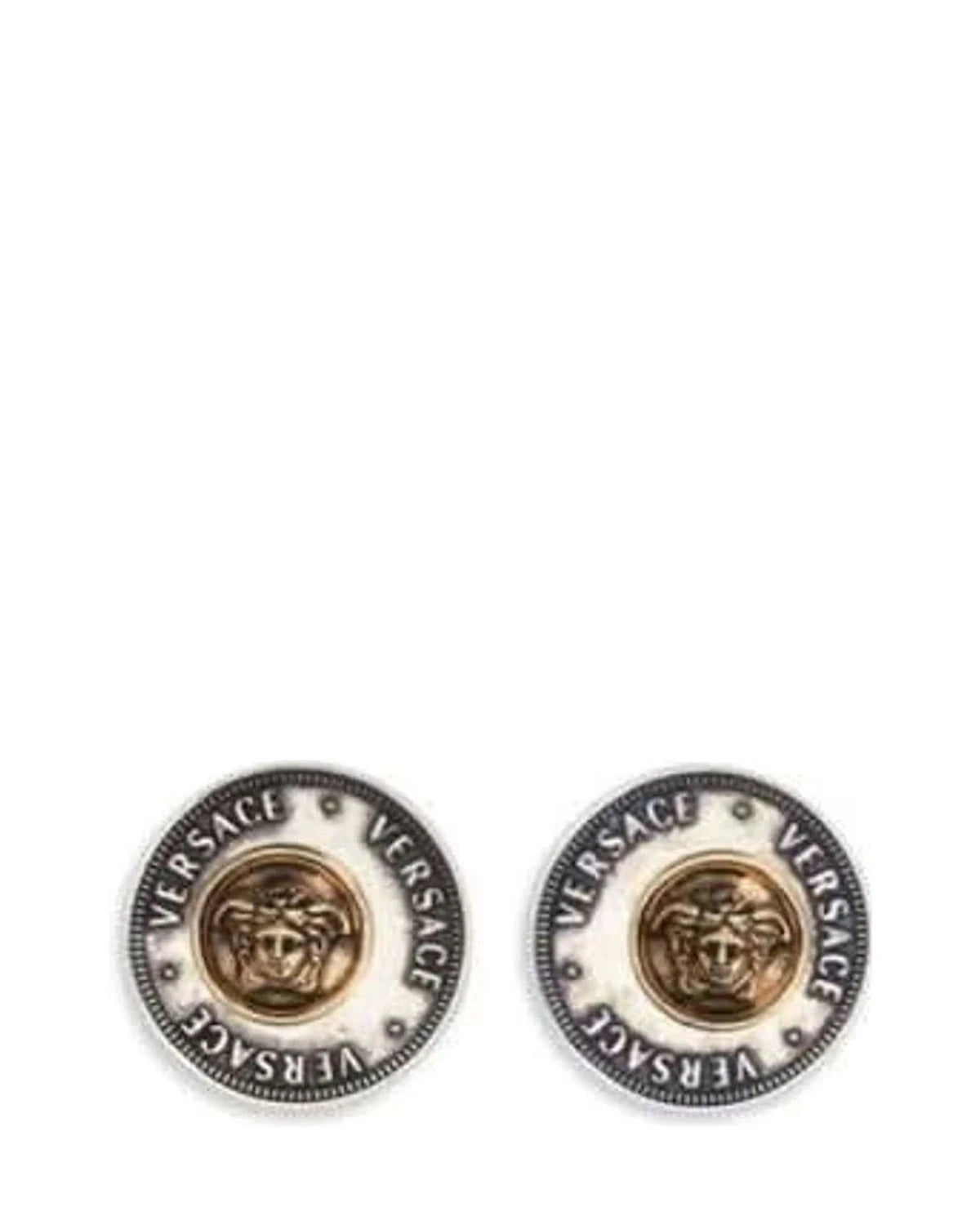 Versace Earring in gray, Brass