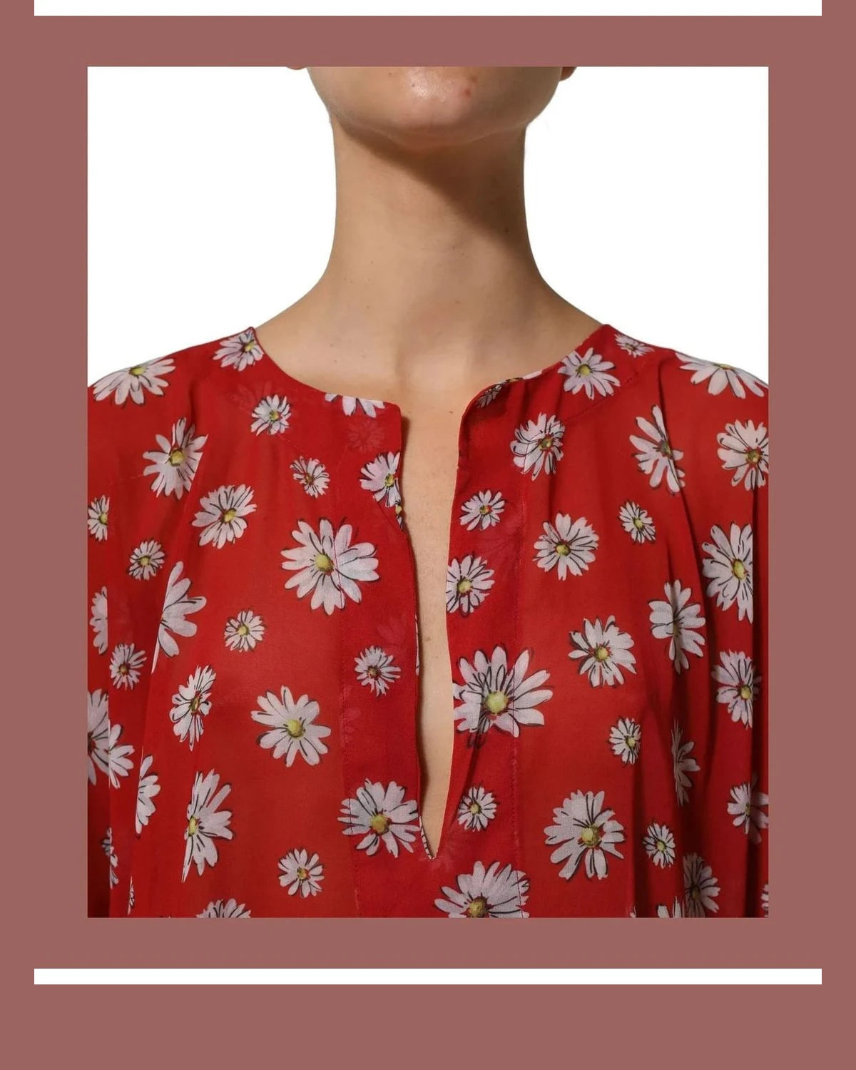 Dolce & Gabbana Blouse in red, Polyester — view 5