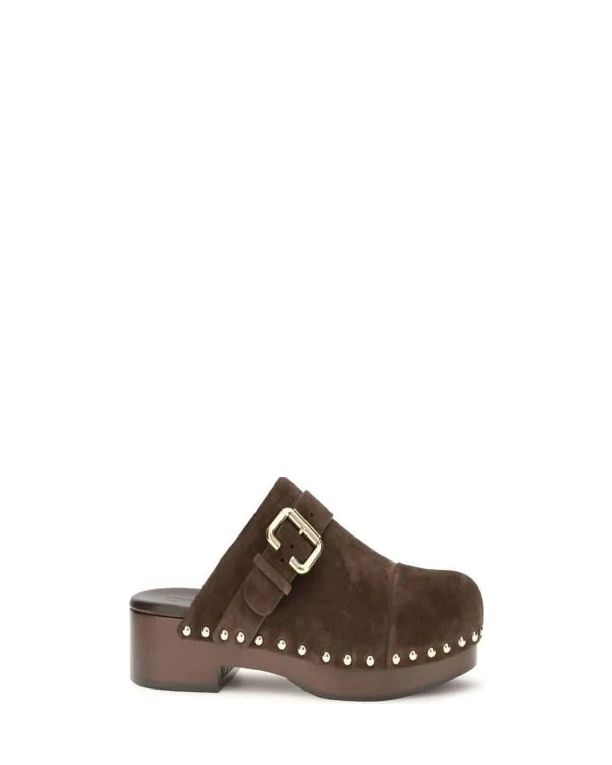 Chloé Brown Clogs