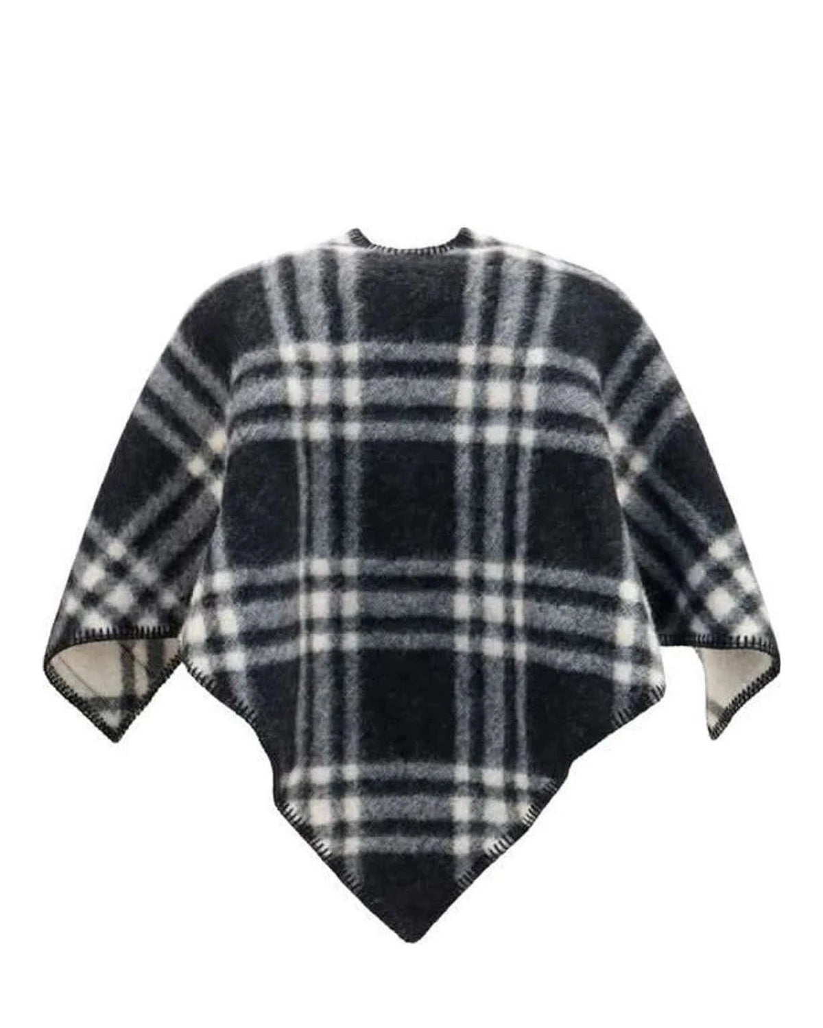 Burberry Scarves & Shawl in gray, Merino Wool — view 2