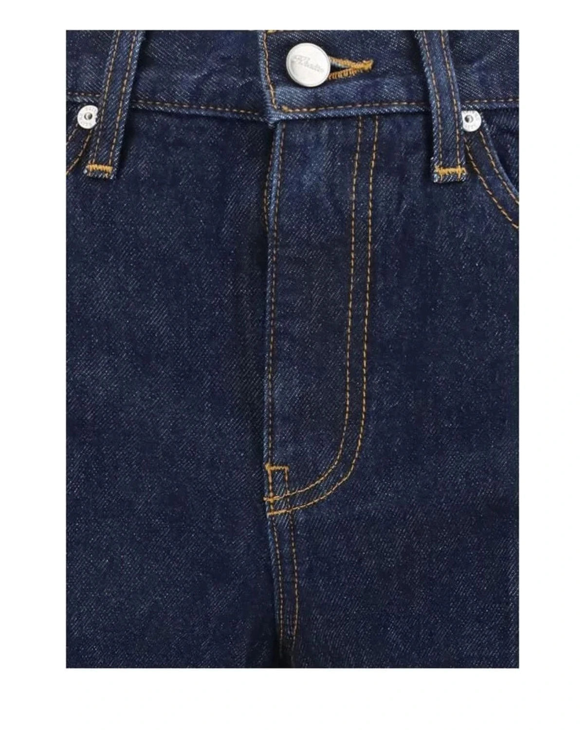 Khaite Jean in blue, Cotton — view 3