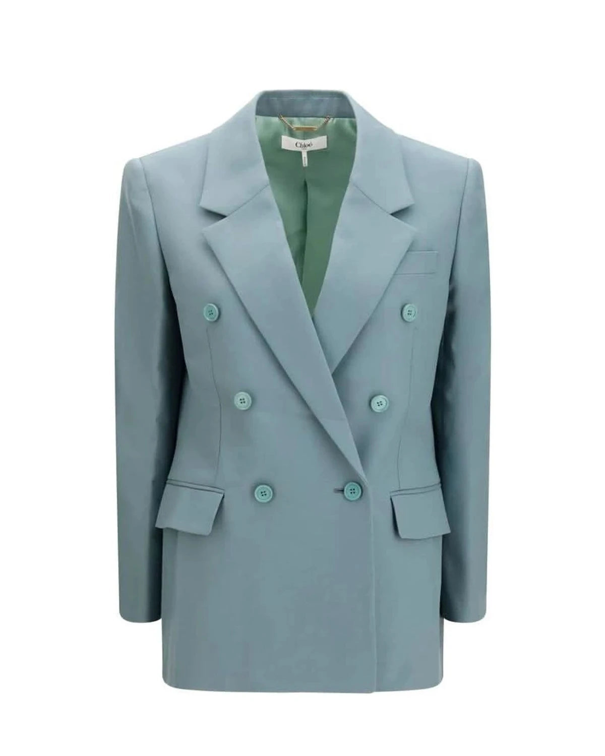 Chloé Blazer in blue, Merino Wool