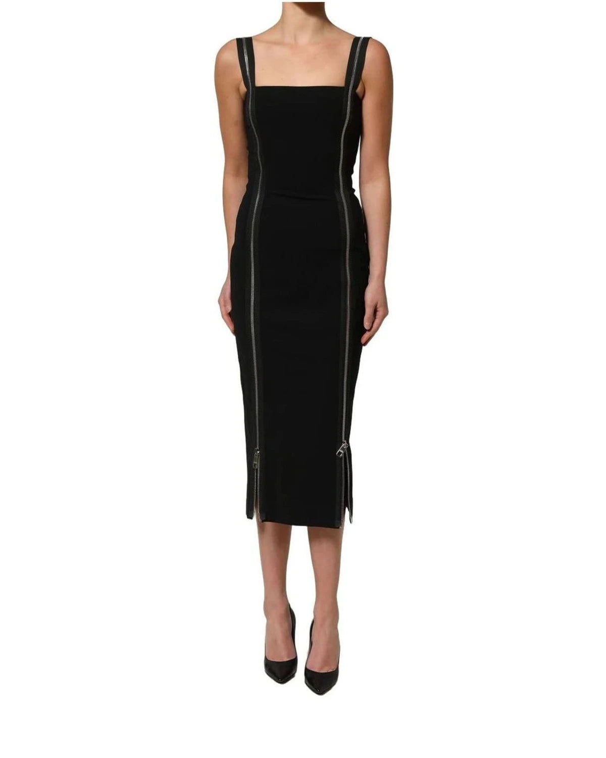 Dolce & Gabbana Dresse in black, Viscose — view 4