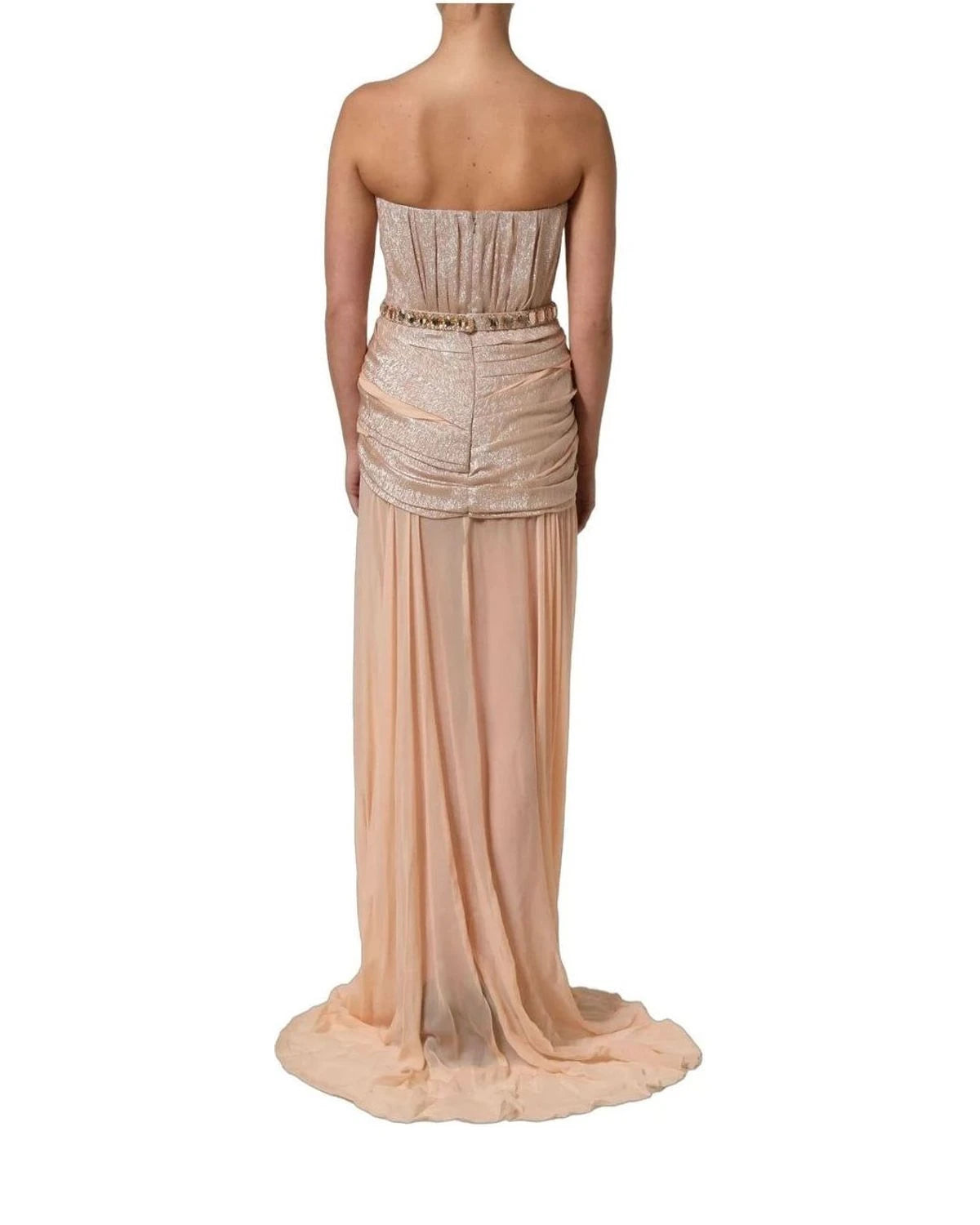 Dolce & Gabbana Dresse in beige, Silk — view 6