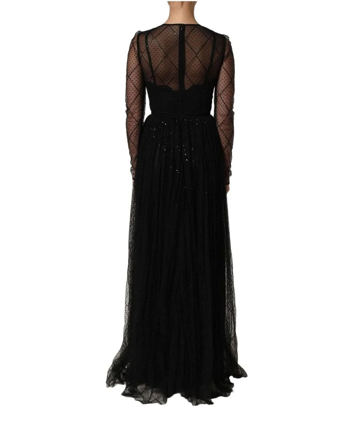 Dolce & Gabbana Dresse in black, Polyester Silk โ view 6