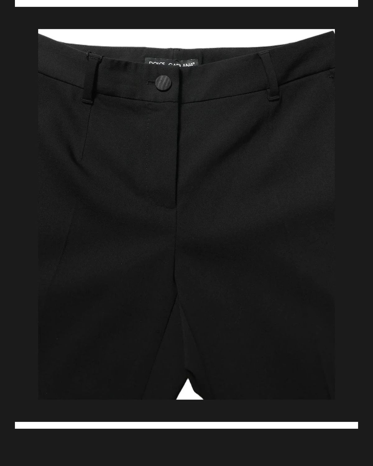 Dolce & Gabbana Trouser in black, Virgin Wool