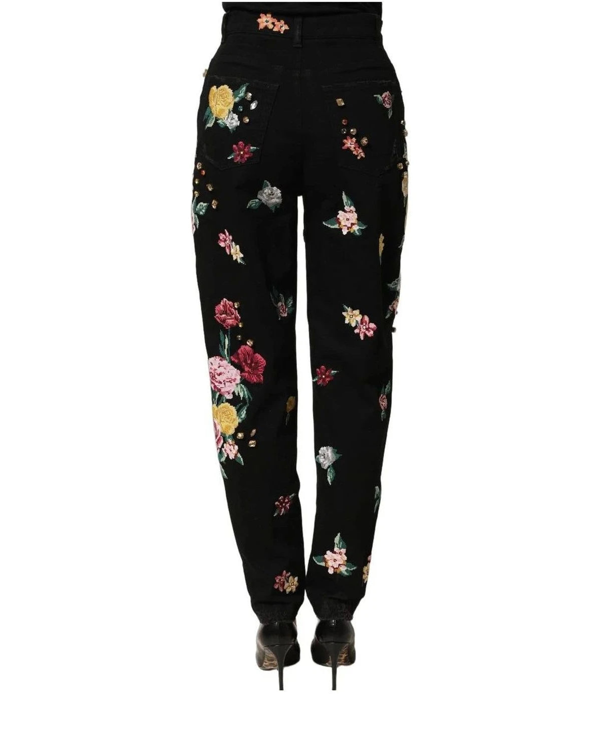 Dolce & Gabbana Trouser in black, Cotton — view 3