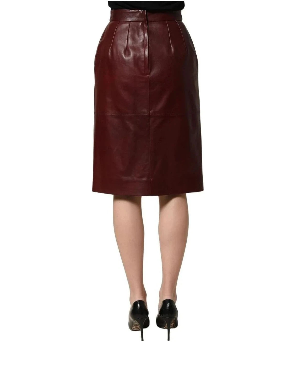 Dolce & Gabbana Skirt in red, Polyester — view 4