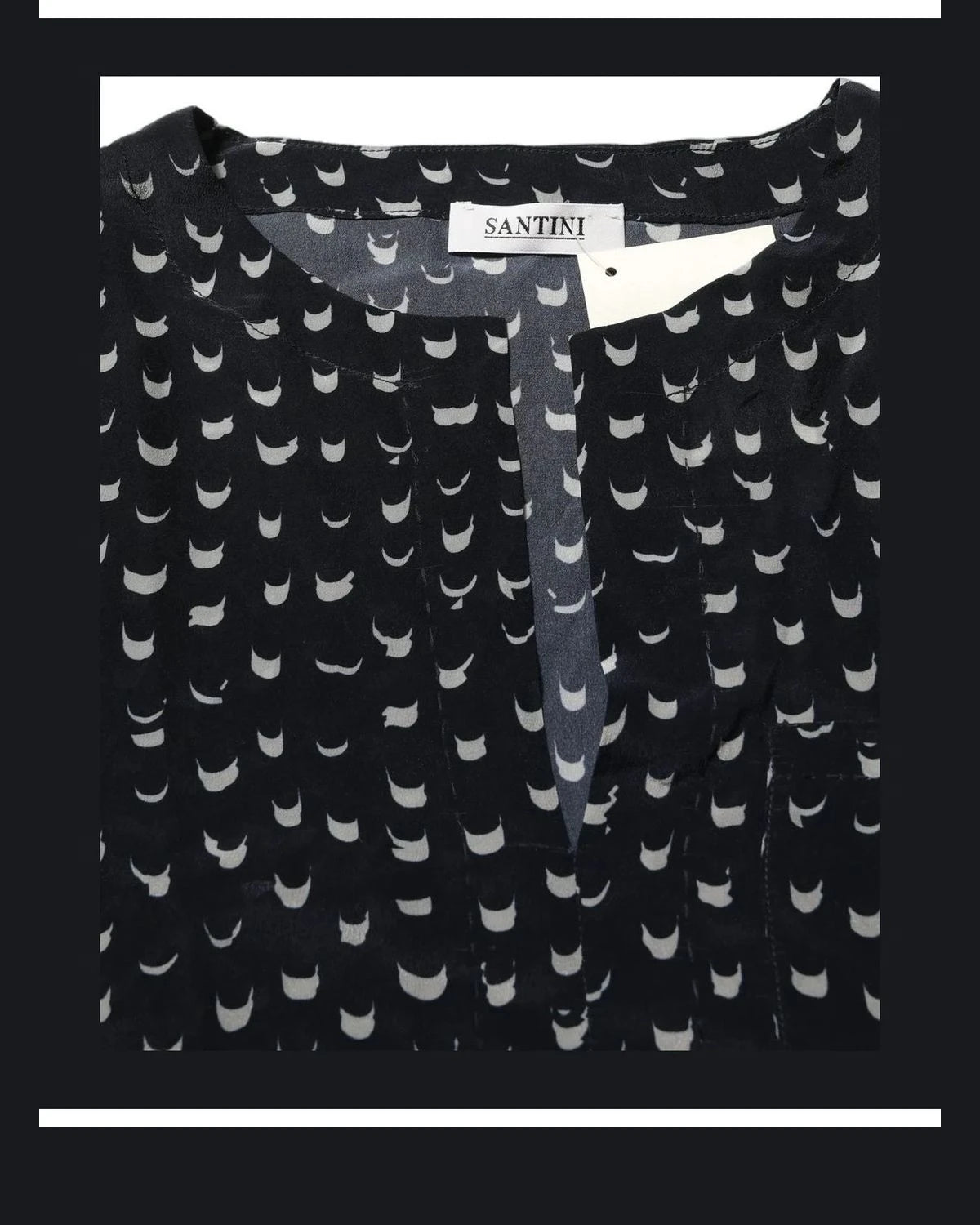Bruno Manetti Blouse in black — view 6